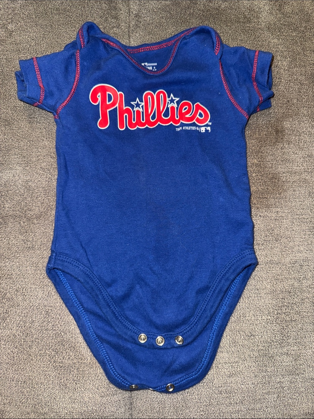 Phillies onesie, 3-6 months